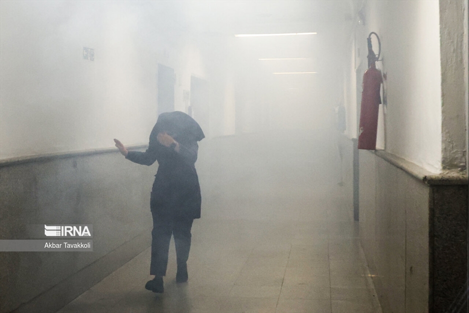 مانور بحران در بیمارستان لاله