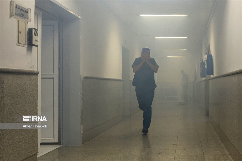 مانور بحران در بیمارستان لاله
