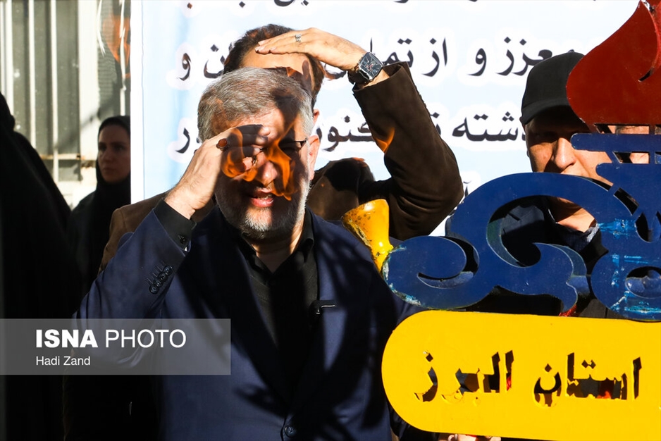 بازدید خبرنگاران از پروژه‌های در دست احداث استان البرز