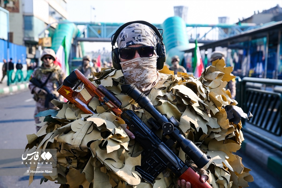 رزمایش ۵۰‌‌ هزار نفری بسیجیان در تهران