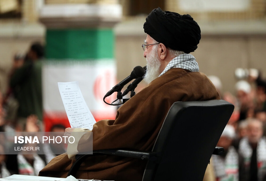 دیدار هزاران نفر از بسیجیان با رهبر معظم انقلاب