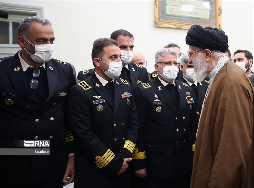 دیدار فرماندهان نیروی دریایی با فرمانده کل قوا