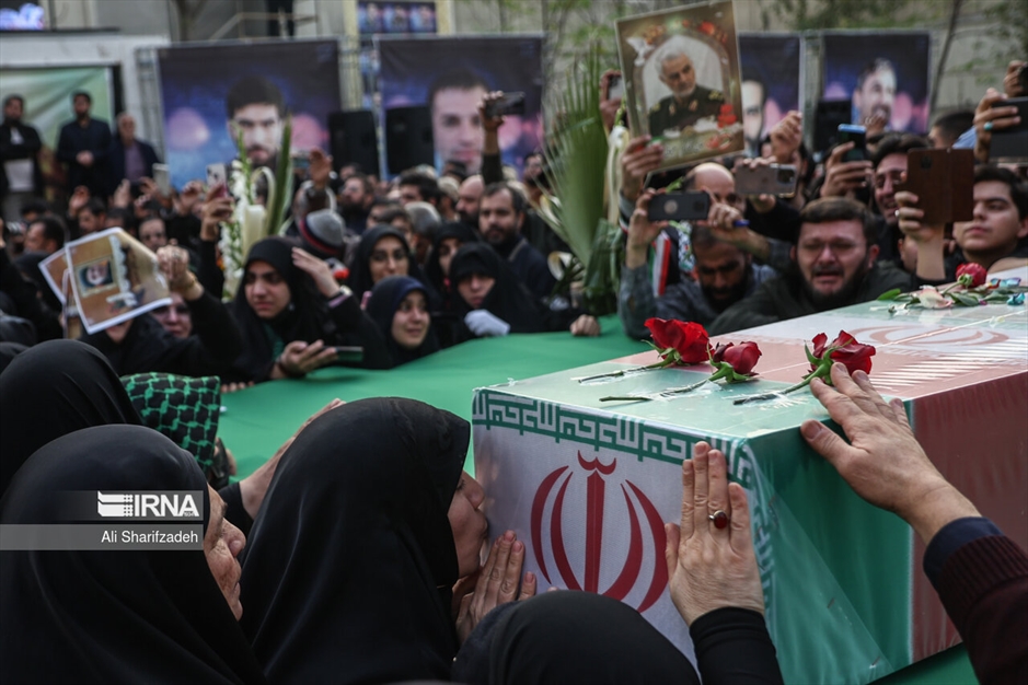 وداع با شهدای مدافع حرم