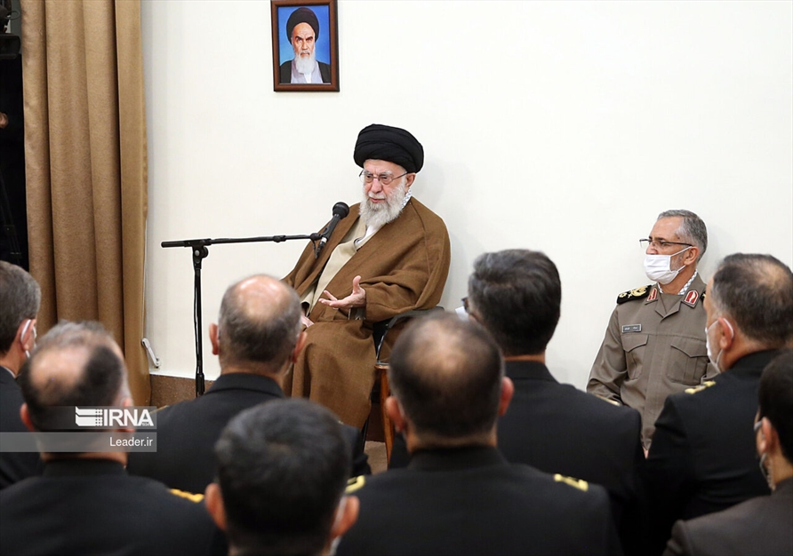 دیدار فرماندهان نیروی دریایی با فرمانده کل قوا