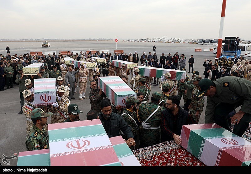  مراسم استقبال از ۱۲ شهید گمنام در مشهد 