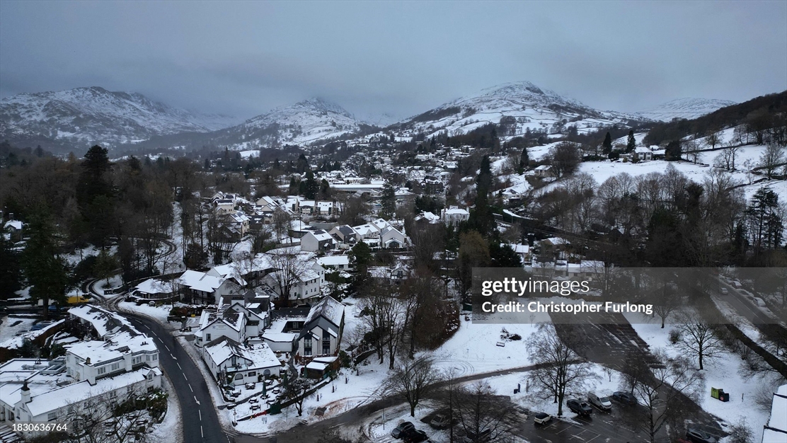 برف سنگین در انگلستان 