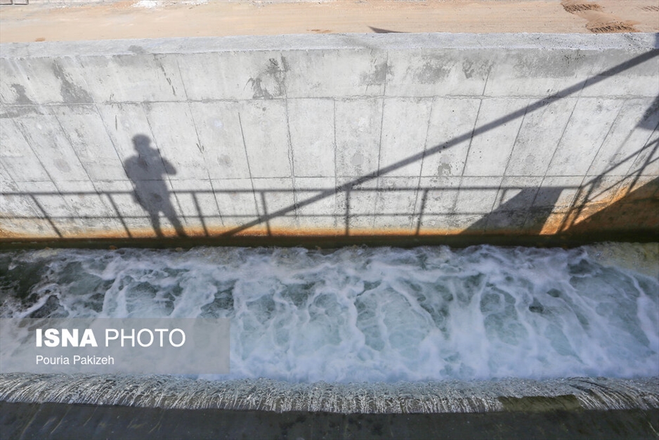 بازدید خبرنگاران از تصفیه خانه شیخی جان - همدان