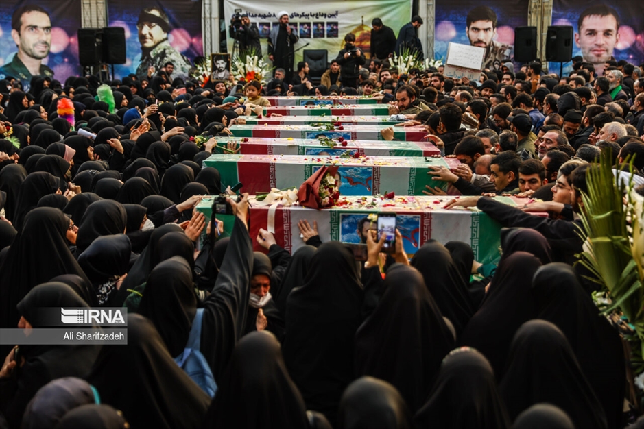 وداع با شهدای مدافع حرم