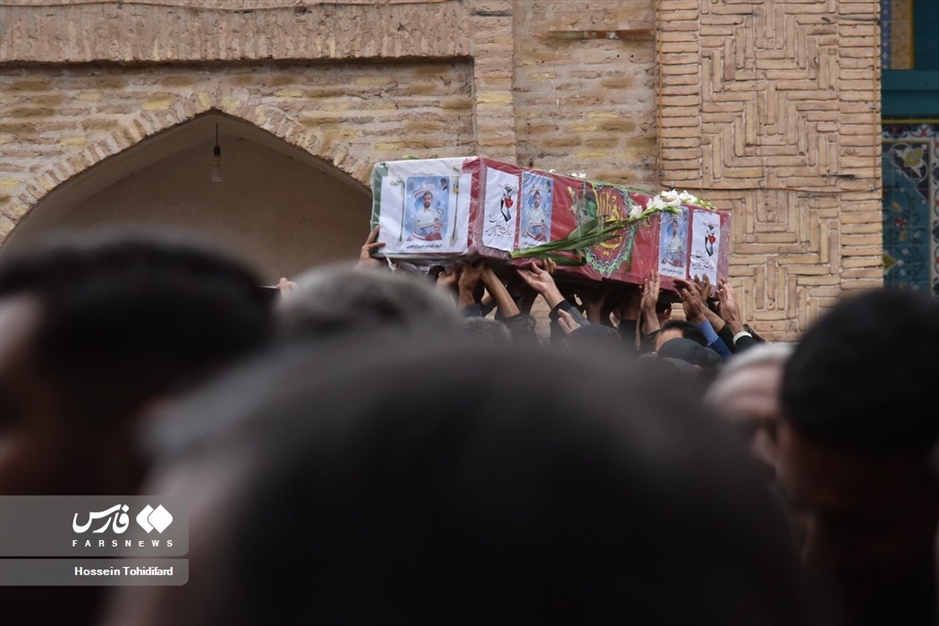 تشییع شهید مدافع وطن در بیرجند