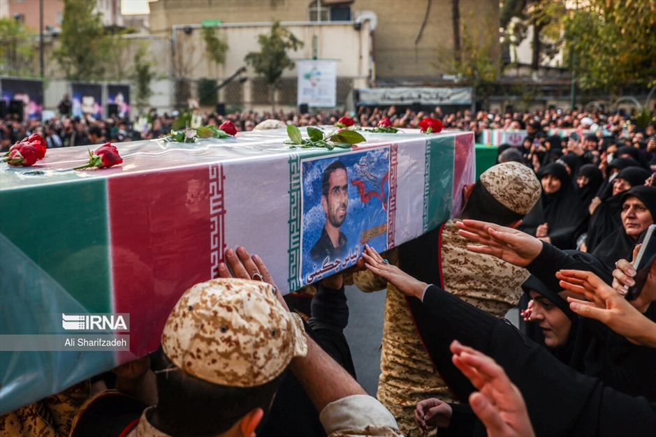 وداع با شهدای مدافع حرم