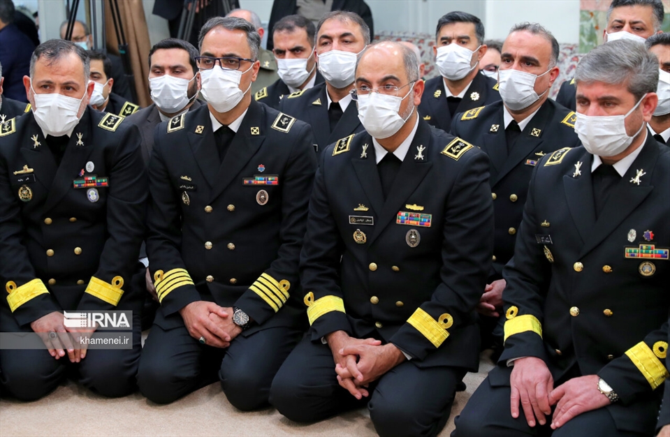 دیدار فرماندهان نیروی دریایی با فرمانده کل قوا