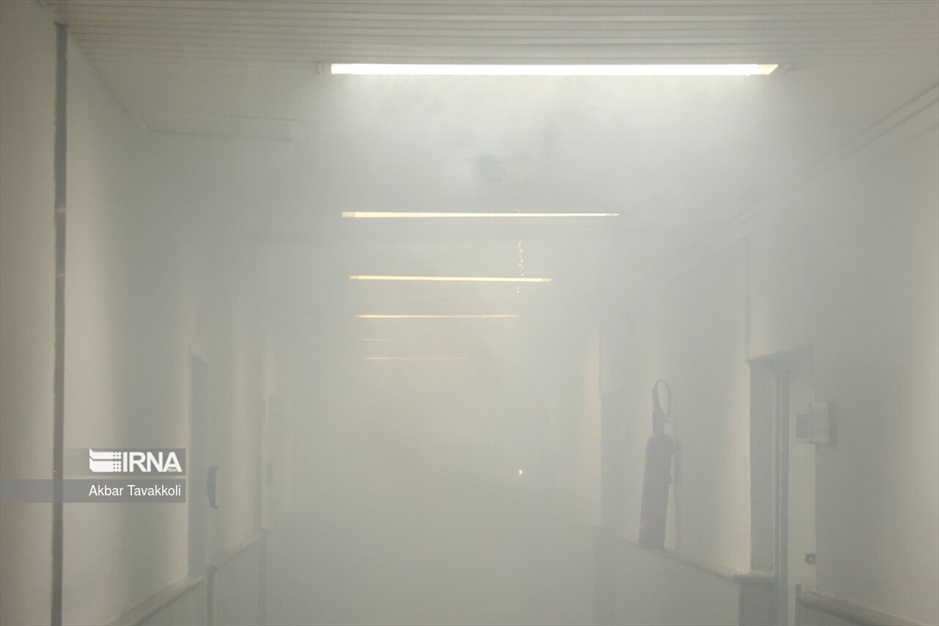 مانور بحران در بیمارستان لاله