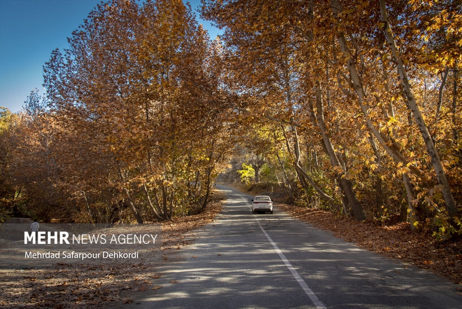 طبیعت پاییزی زاینده رود