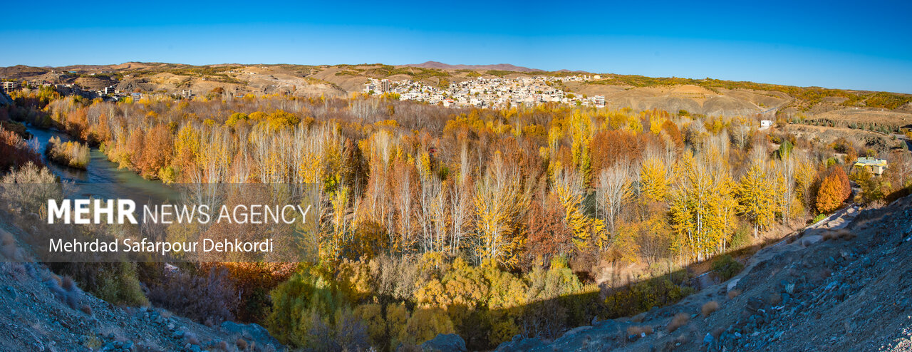 طبیعت پاییزی زاینده رود