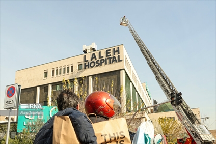 مانور بحران در بیمارستان لاله