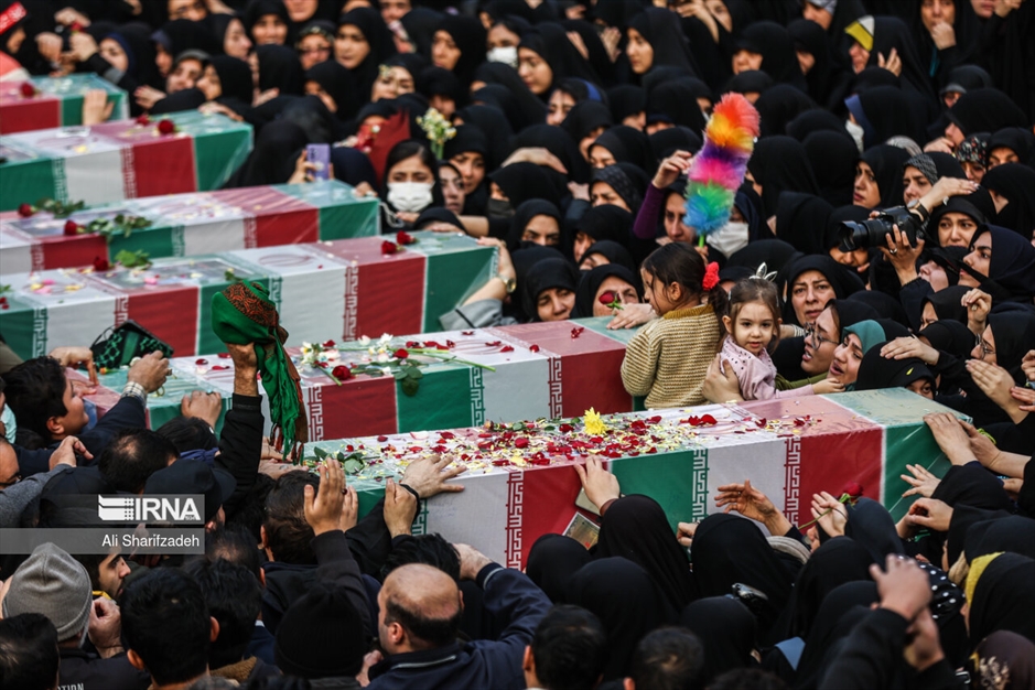 وداع با شهدای مدافع حرم