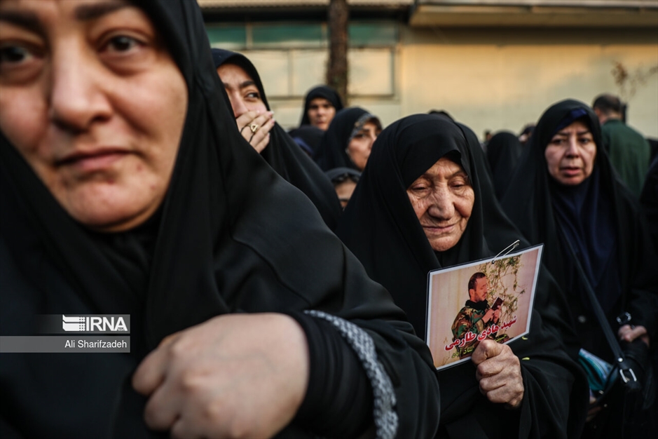 وداع با شهدای مدافع حرم