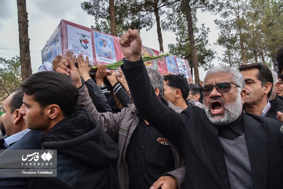 تشییع شهید مدافع وطن در بیرجند