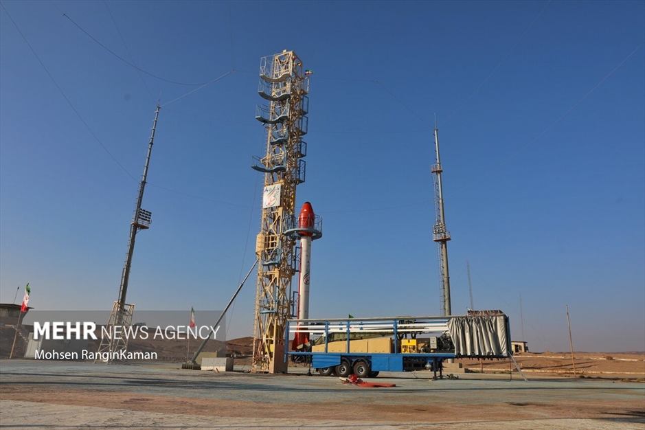 پرتاب کپسول زیستی با پرتاب‌گر سلمان