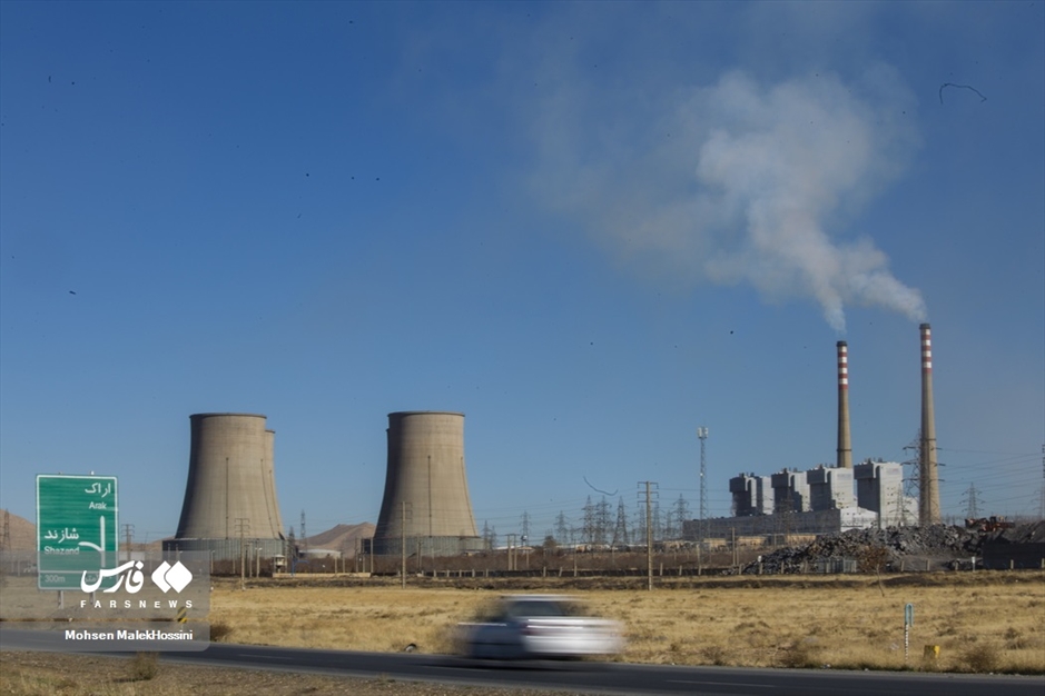 مازوت سوزی «نیروگاه شازند»