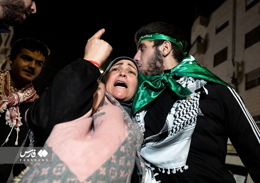 لحظات تاریخی آزادی اسرای فلسطینی