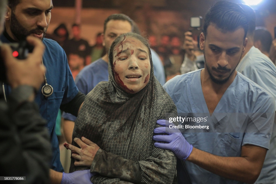 زخمی شدن مردم غزه از حملات رژیم صهیونیستی