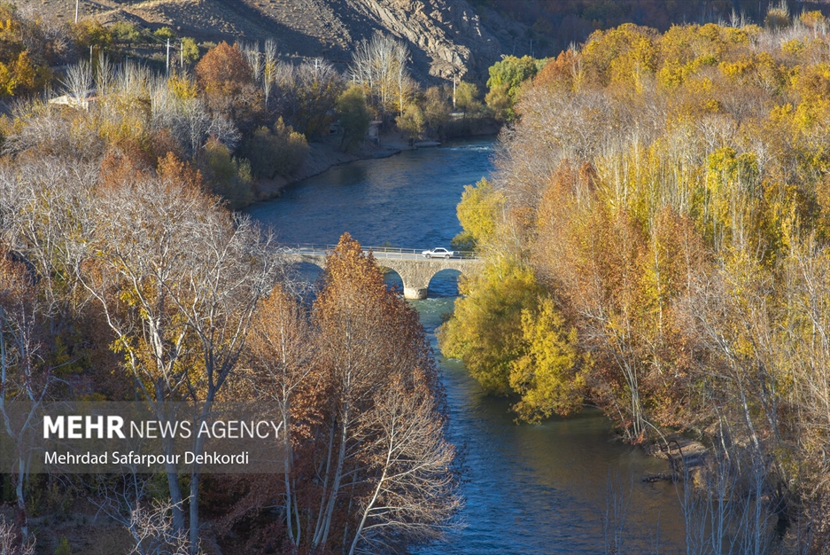 طبیعت پاییزی زاینده رود