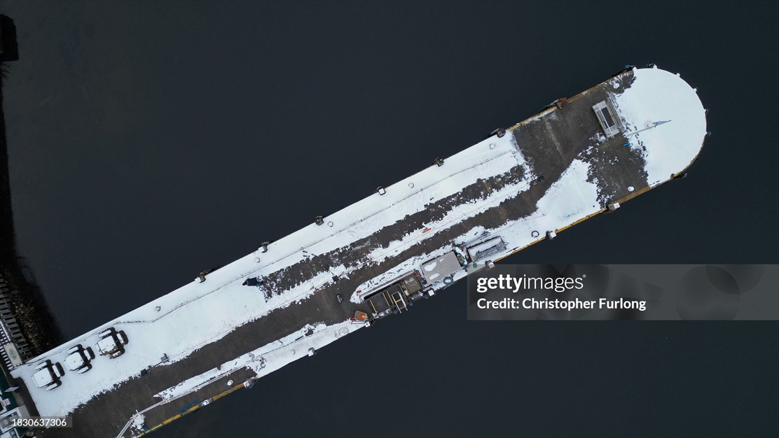 برف سنگین در انگلستان 