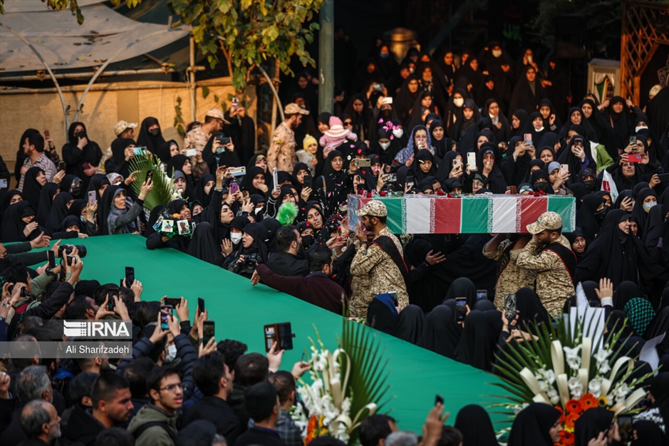 وداع با شهدای مدافع حرم