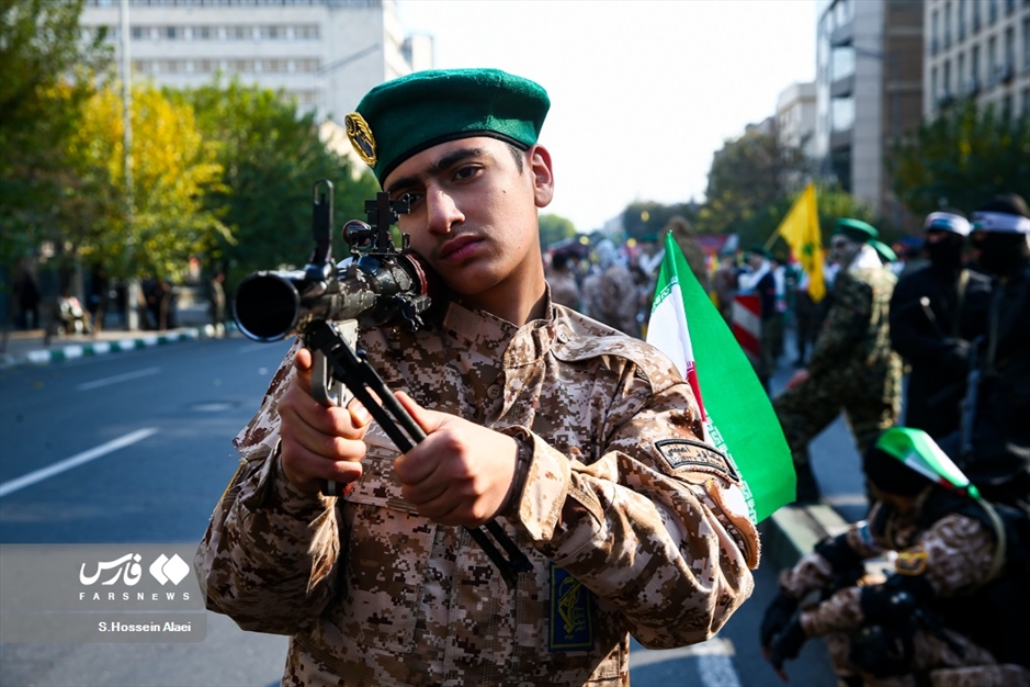 رزمایش ۵۰‌‌ هزار نفری بسیجیان در تهران