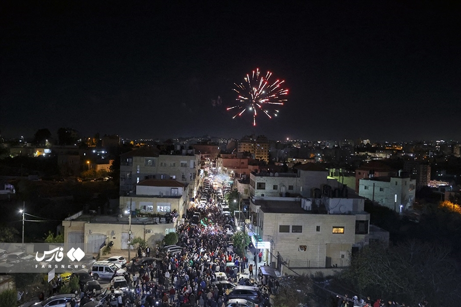 لحظات تاریخی آزادی اسرای فلسطینی