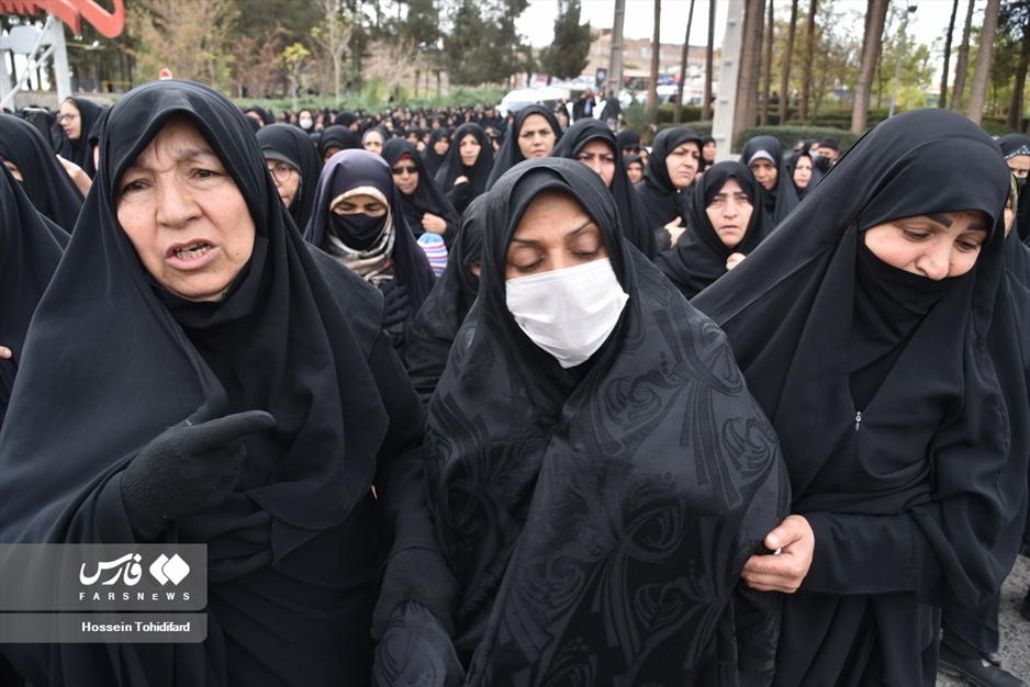 تشییع شهید مدافع وطن در بیرجند