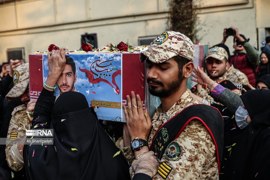 وداع با شهدای مدافع حرم