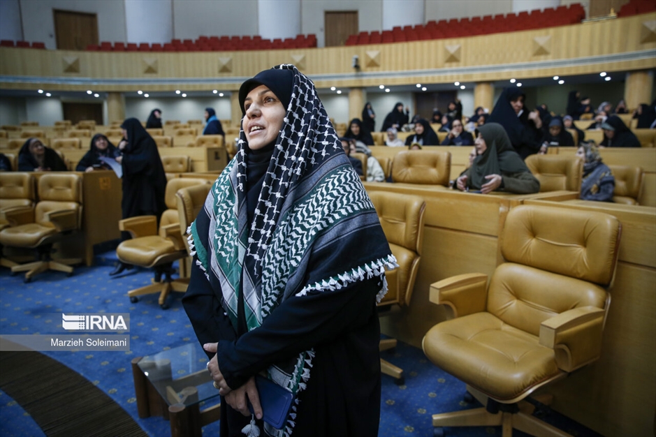 همایش همبستگی زنان علیه نسل کشی رژیم صهیونیستی