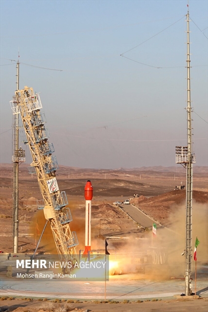 پرتاب کپسول زیستی با پرتاب‌گر سلمان