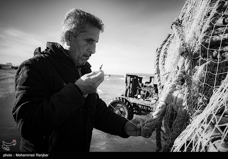 پره گیری صیادان انزلی