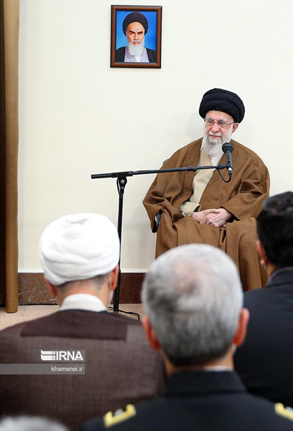 دیدار فرماندهان نیروی دریایی با فرمانده کل قوا