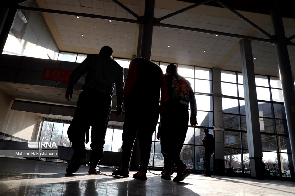 نمایشگاه کشفیات پلیس در مشهد