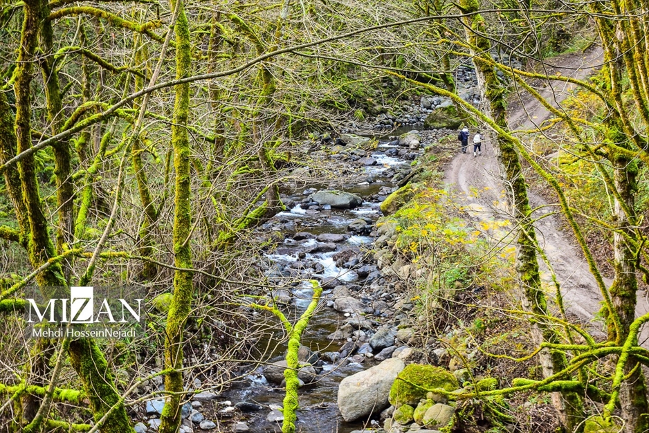 مناظر پاییزی در آبشار لاتون
