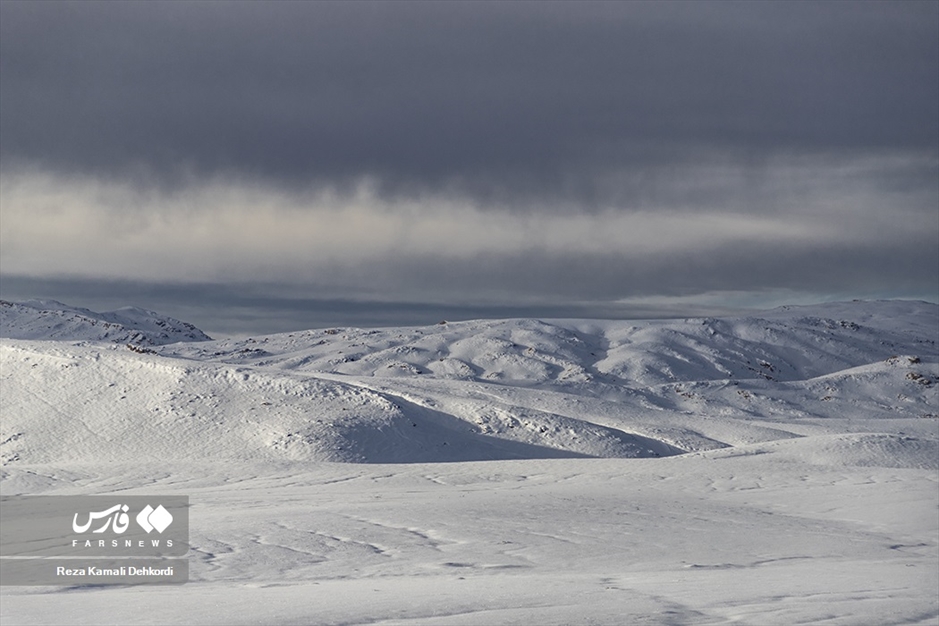 بارش برف در «چهارمحال و بختیاری»