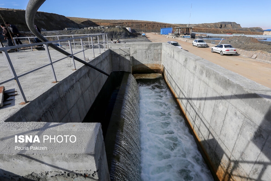 بازدید خبرنگاران از تصفیه خانه شیخی جان - همدان