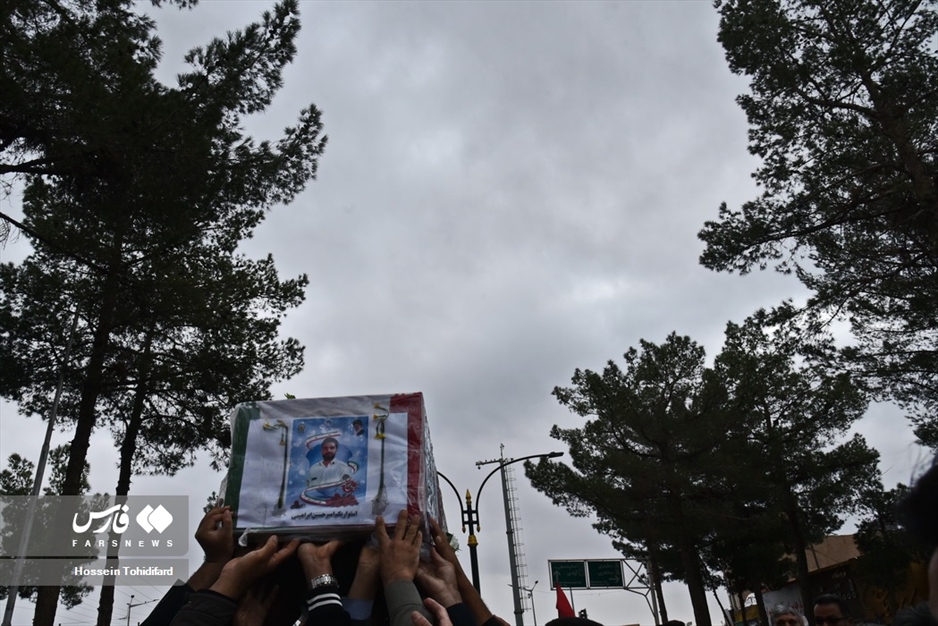 تشییع شهید مدافع وطن در بیرجند