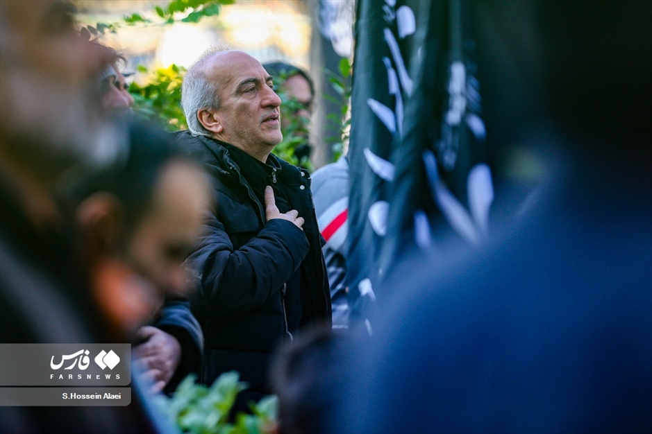 عزاداری شهادت حضرت زهرا (س) در میدان هفت تیر