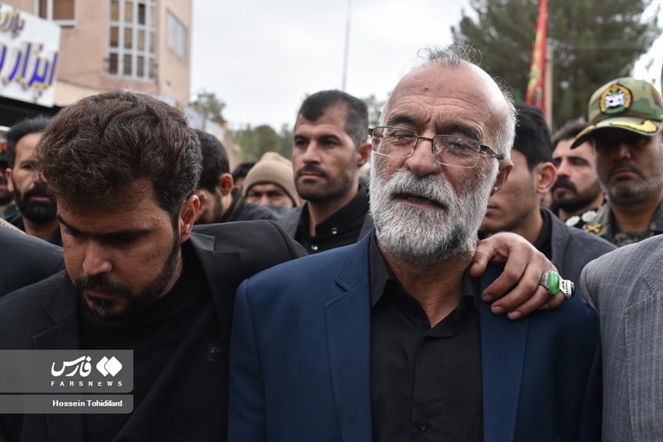 تشییع شهید مدافع وطن در بیرجند