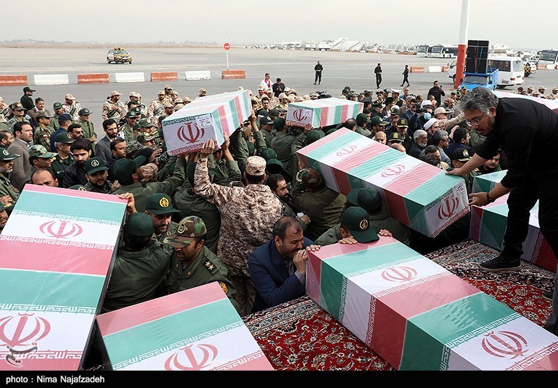  مراسم استقبال از ۱۲ شهید گمنام در مشهد 