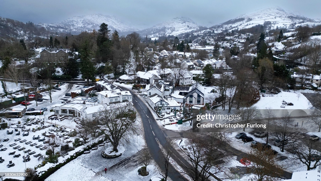 برف سنگین در انگلستان 