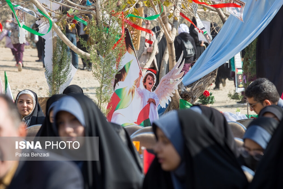 کاشت پنج هزار نهال به یاد کودکان و زنان شهید غزه