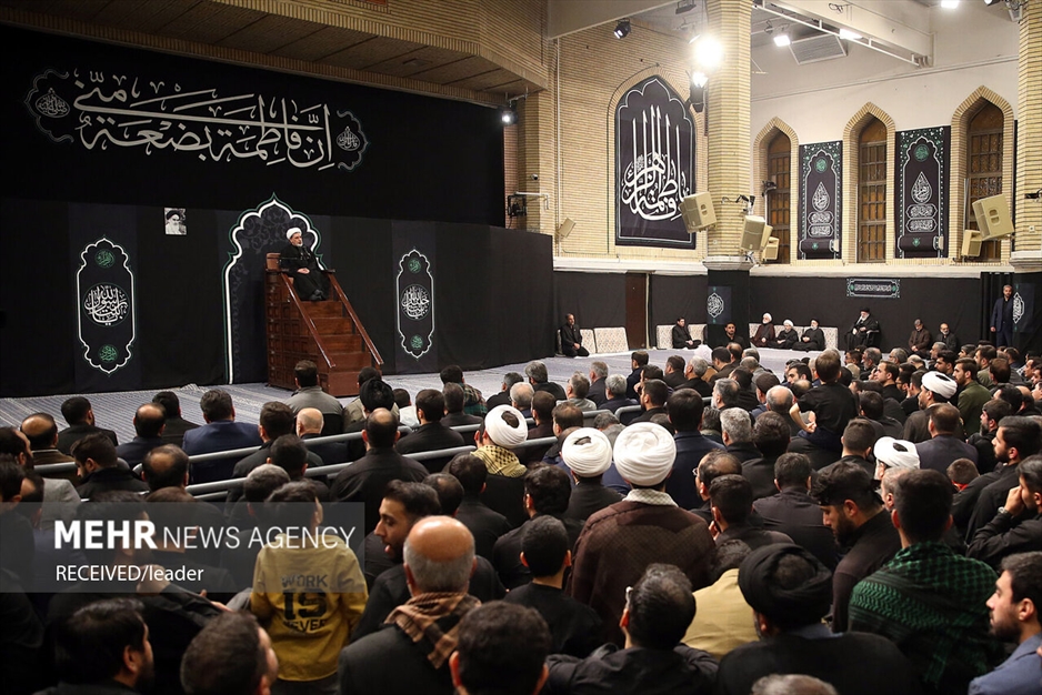 مراسم عزاداری شام شهادت حضرت فاطمه‌زهرا سلام‌الله‌علیها