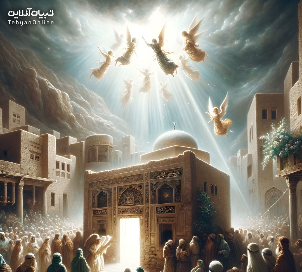 تصویرسازی هوش‌مصنوعی از روز ولادت حضرت زهرا سلام‌الله‌علیها