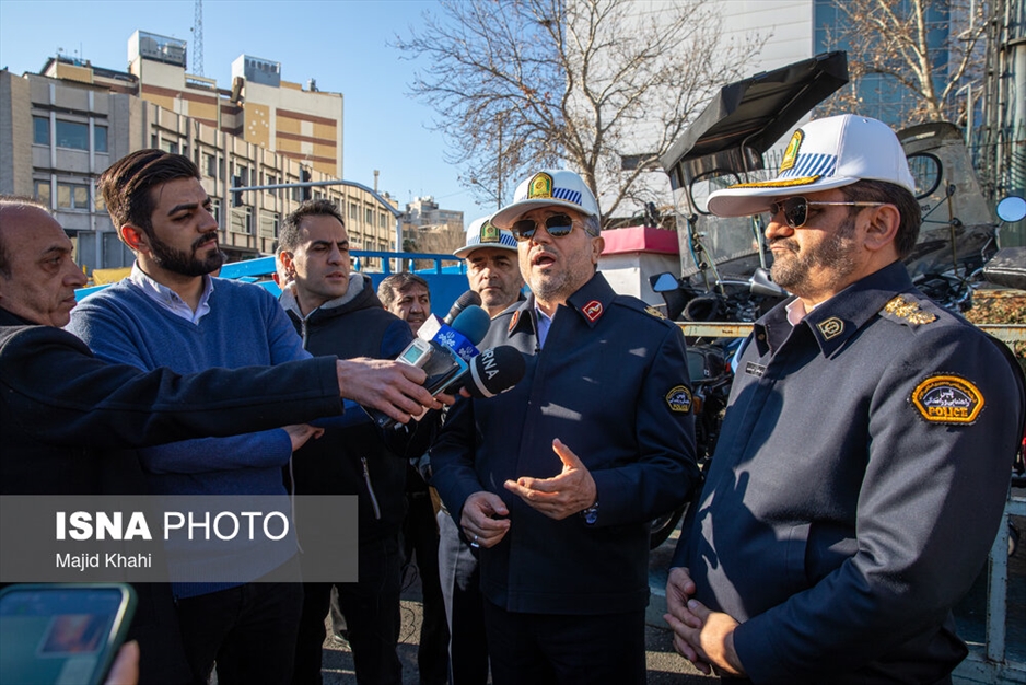 طرح برخورد پلیس راهور با موتور سواران متخلف
